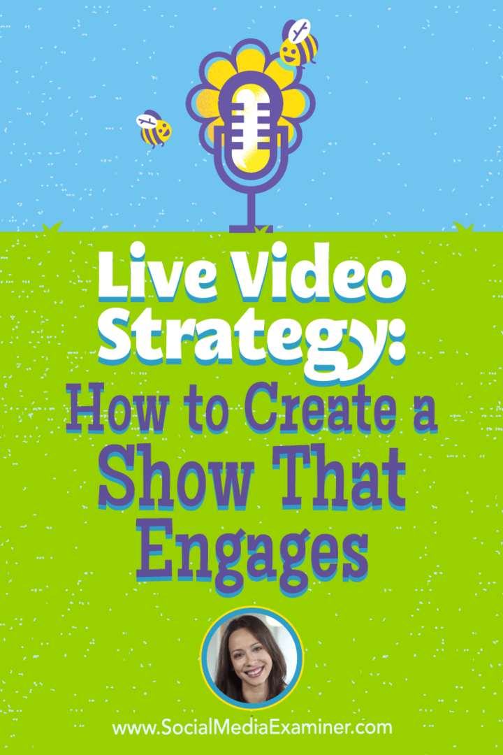 Στρατηγική ζωντανών βίντεο: Πώς να δημιουργήσετε μια εκπομπή που να εμπλέκει: Εξεταστής κοινωνικών μέσων