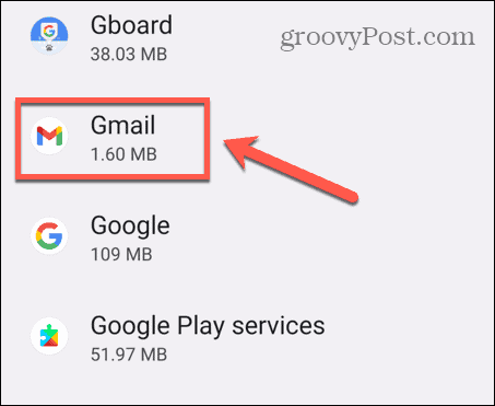 android εφαρμογή gmail