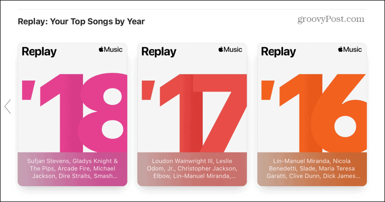 Apple music παλαιότερες λίστες αναπαραγωγής