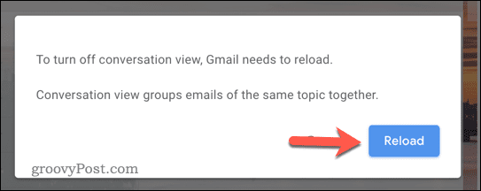 Επαναλάβετε τη φόρτωση των εισερχομένων του Gmail
