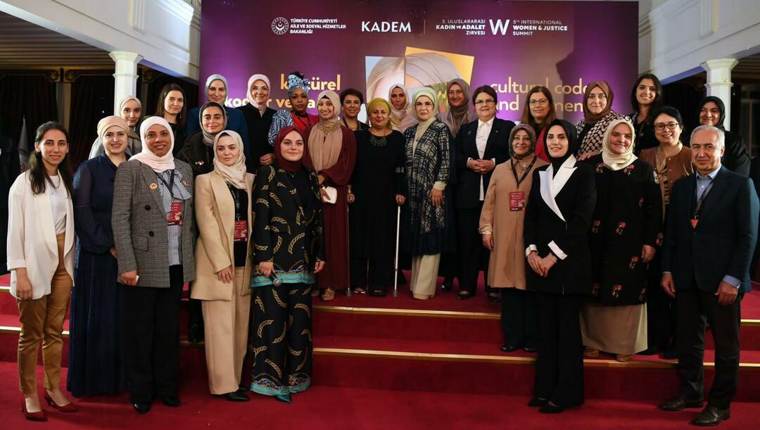 Η Εμινέ Ερντογάν μίλησε στη Διεθνή Σύνοδο Κορυφής Γυναικών και Δικαιοσύνης, εκπρόσωποι ΜΚΟ