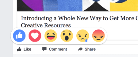 Οι αντιδράσεις στο Facebook επηρεάζουν την κατάταξη του περιεχομένου σας λίγο περισσότερο από ότι τους αρέσει.
