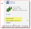 Google Picasa πρόσκληση ηλεκτρονικού ταχυδρομείου:: groovyPost.com