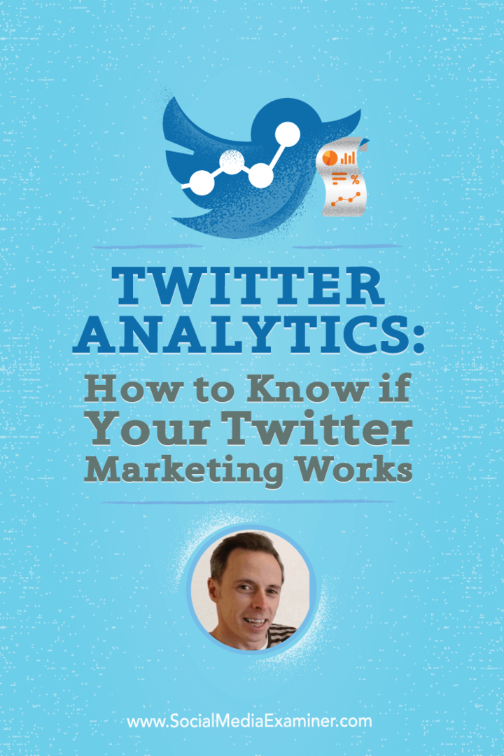 Twitter Analytics: Πώς να ξέρετε εάν το Twitter Marketing σας λειτουργεί: Social Media Examiner