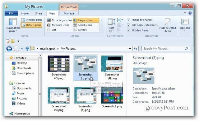 Πώς να τραβήξετε ένα στιγμιότυπο οθόνης στα Windows 8