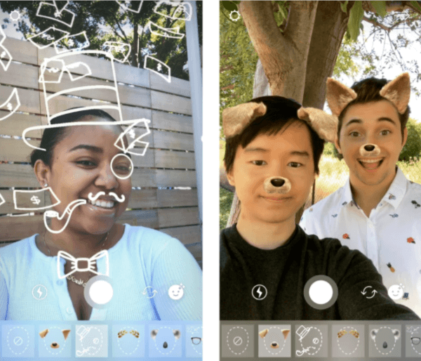 Η κάμερα Instagram παρουσίασε δύο νέα φίλτρα προσώπου που μπορούν να χρησιμοποιηθούν σε όλα τα προϊόντα φωτογραφιών και βίντεο Instagram.