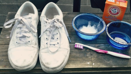 Πώς να καθαρίσετε λευκά πάνινα παπούτσια;