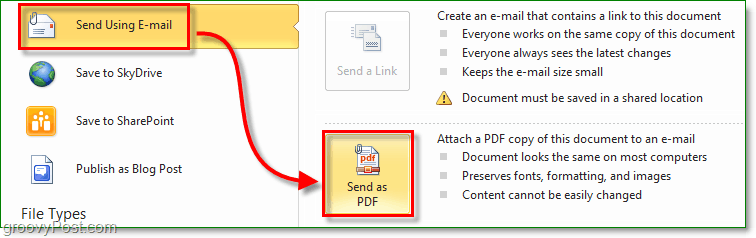 Πώς να δημιουργήσετε ή να αποθηκεύσετε τα έγγραφα του Office 2010 ως PDF