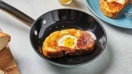 Πώς να φτιάξετε τοστ; Συνταγή για ρολό τηγανητό αυγό...
