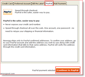 Ηλεκτρονικό Κατάστημα Checkout:: PayPal