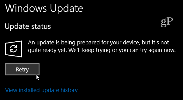 Το Windows 10 Build 16288 επαναλαμβάνει το μήνυμα
