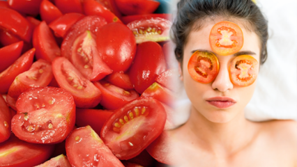 Ποια είναι τα οφέλη της ντομάτας για το δέρμα; Πώς γίνεται μια μάσκα ντομάτας;