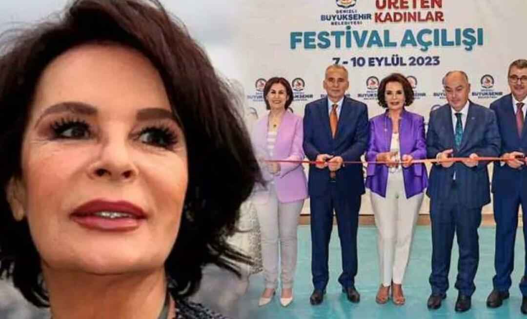 Έναρξη με την Hülya Koçyiğit! Στο Φεστιβάλ Παραγωγικών Γυναικών του Μητροπολιτικού Δήμου Ντενιζλί...