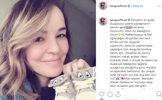 Η τραγουδίστρια Bengü ανακοίνωσε ότι είναι έγκυος!
