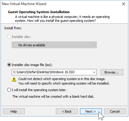 03 Αρχείο εγκατάστασης Windows 10 ISO