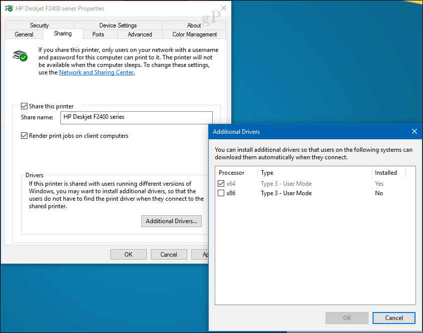 Πώς να μοιραστείτε έναν εκτυπωτή στα Windows 10
