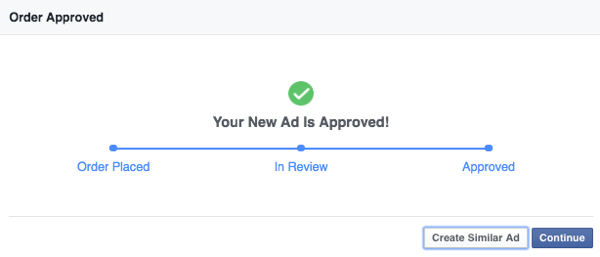 Facebook δημιουργήστε παρόμοια διαφήμιση
