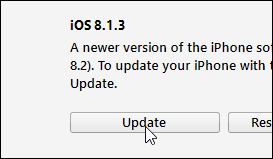 iOS 8.1.3 Ενημέρωση σε 8.2