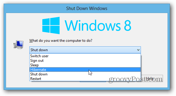 Τερματισμός λειτουργίας των Windows 8 Desktop