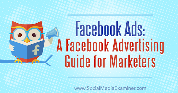 Διαφημίσεις στο Facebook: Ένας οδηγός διαφήμισης στο Facebook για επαγγελματίες του μάρκετινγκ από τη Lisa D. Ο Jenkins στο Social Media Examiner.