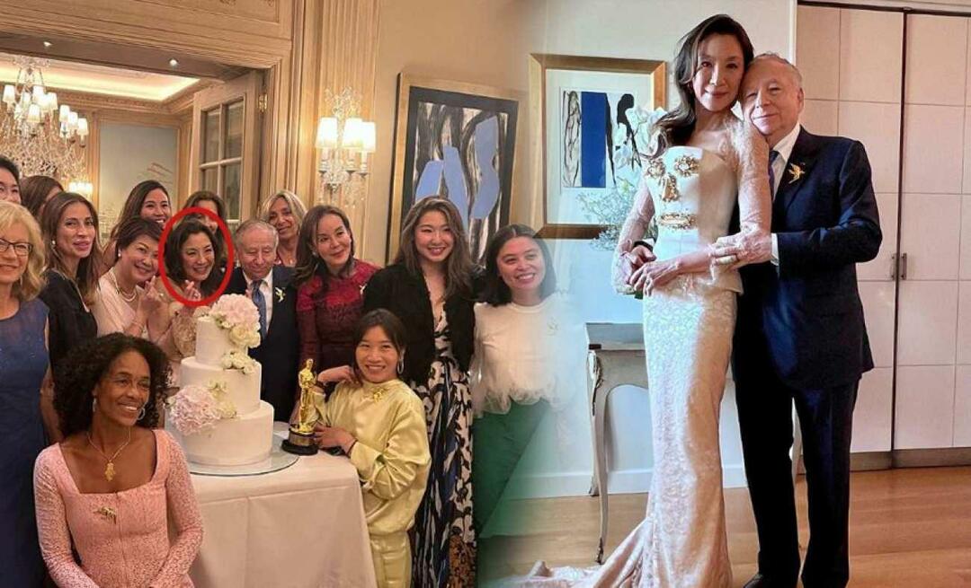 Παντρεύτηκε 20 χρόνια μετά! Όλα τα βλέμματα είναι στραμμένα στο ιδιότροπο νυφικό της Michelle Yeoh!