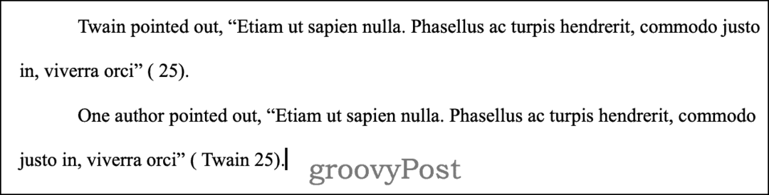 Πώς να ρυθμίσετε τη μορφή MLA στα Έγγραφα Google