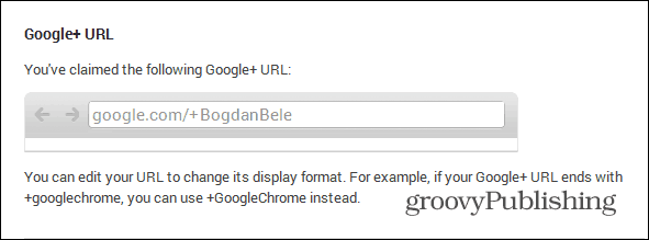 google προσαρμοσμένη διεύθυνση URL σχετικά με την επεξεργασία συνδέσμων