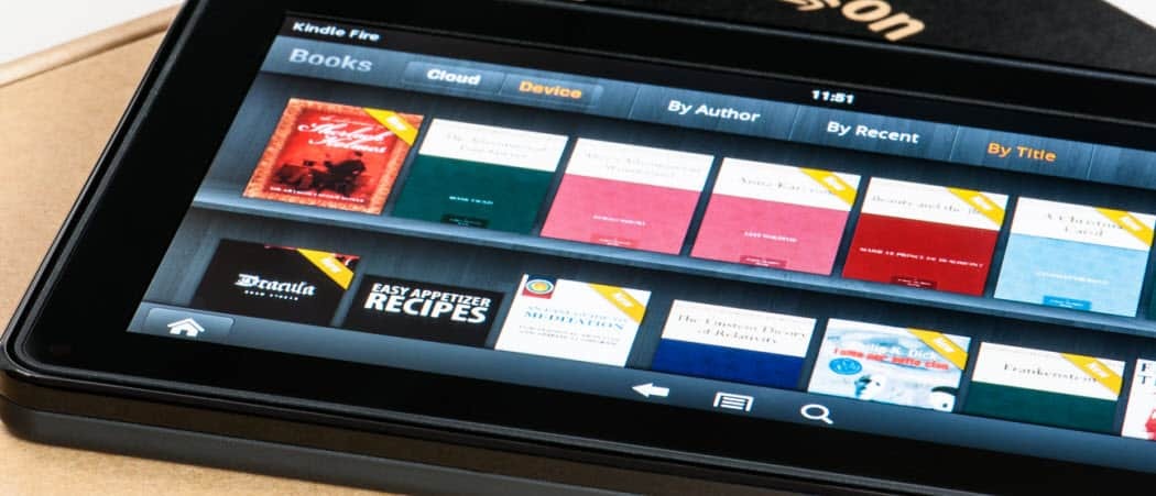 Επαναβάστε τα eBooks του Amazon Kindle σε διαφορετικές συσκευές