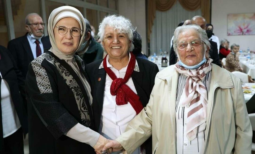 Η Εμινέ Ερντογάν γιόρτασε την Παγκόσμια Ημέρα Ηλικιωμένων!