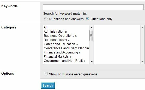 Σύνθετη αναζήτηση Απαντήσεις στο LinkedIn