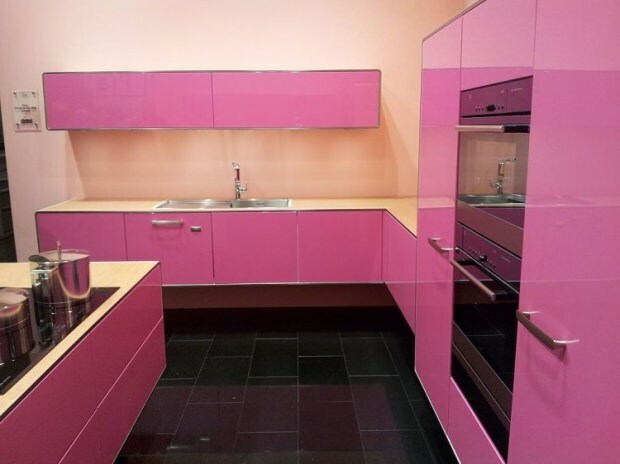 ροζ κουζίνα ιδέες διακόσμησης