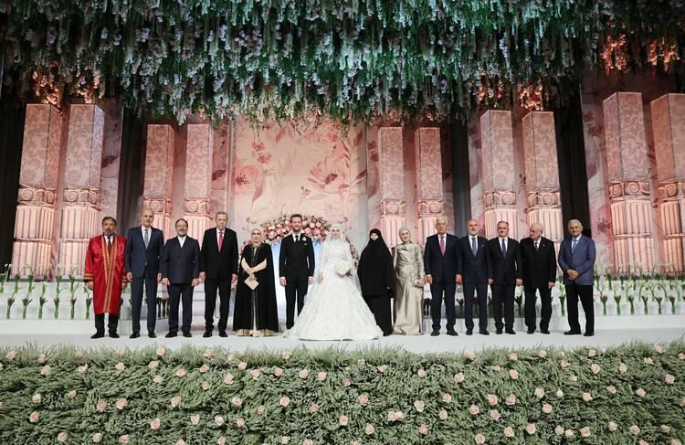 Γαμήλια τελετή του ανιψιού του Προέδρου Ερντογάν Οσάμα Ερντογάν
