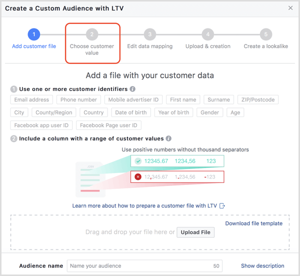 Το Facebook δημιουργεί προσαρμοσμένο κοινό με LTV