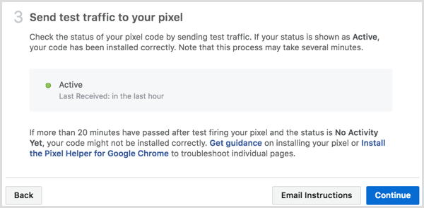 Εγκατάσταση pixel στο Facebook