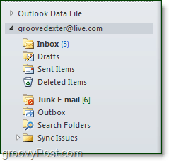 Ο λογαριασμός σας live ή hotmail προστέθηκε στο Outlook μέσω εφαρμογής σύνδεσης