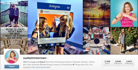 ms-sue-b-zimmerman-instagram-προφίλ