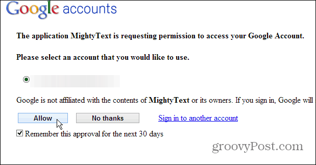 Εξουσιοδοτήστε το MightyText