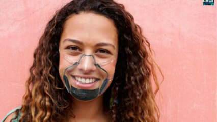 Διαφανής μάσκα για όσους είναι αναστατωμένοι που το μακιγιάζ τους δεν είναι ορατό! Μοντέλα και τιμές μάσκας