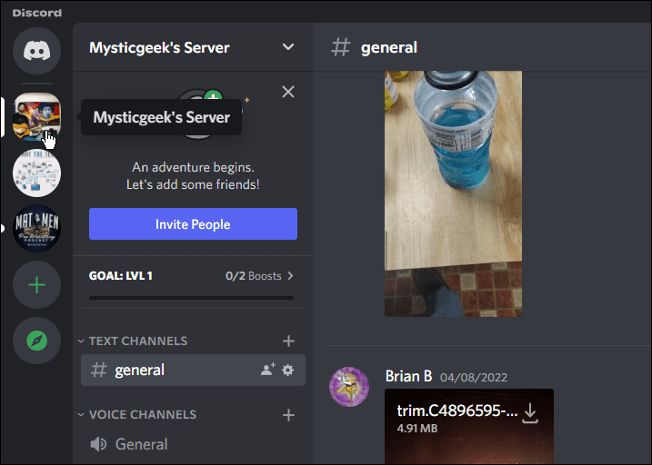 εγγραφείτε στο διακομιστή Discord