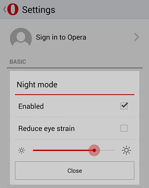 Πρόγραμμα περιήγησης Opera Mini