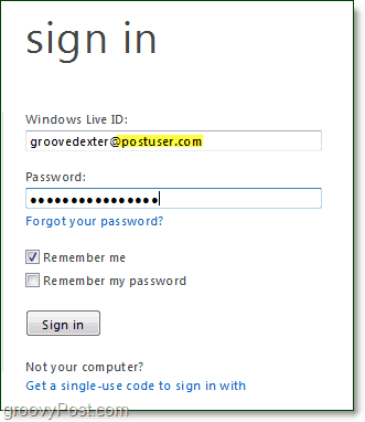 πώς να συνδεθείτε στο ηλεκτρονικό ταχυδρομείο ηλεκτρονικού ταχυδρομείου του Windows