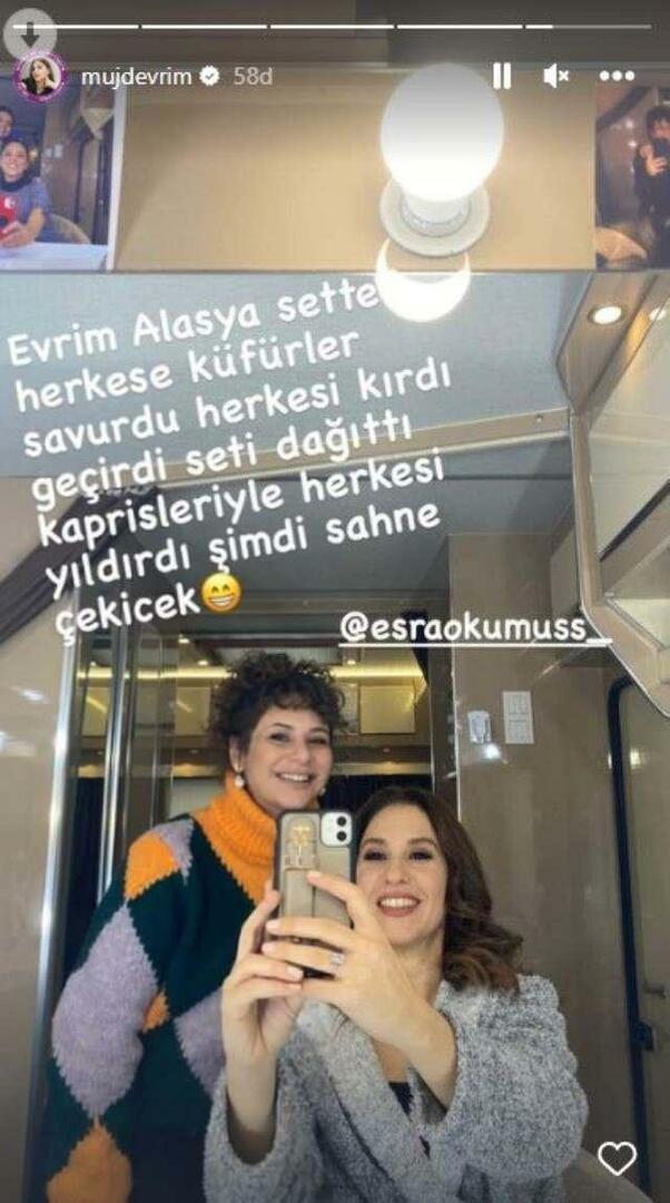 Ανάρτηση στο Instagram Evrim Alasya