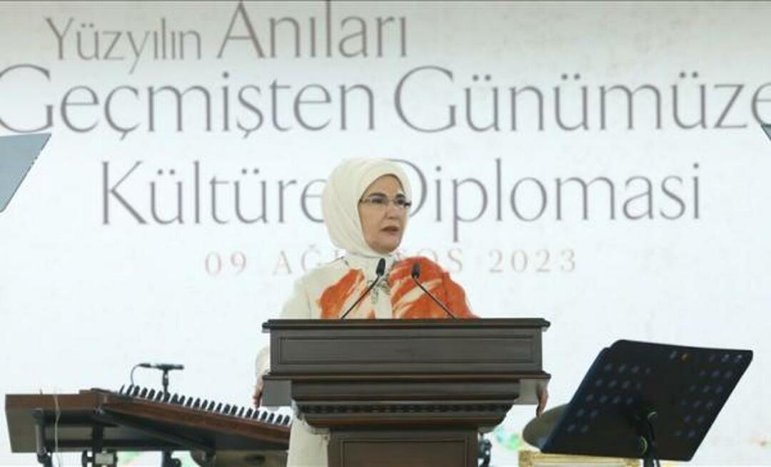 Η Εμινέ Ερντογάν εντάχθηκε στο Πρόγραμμα Πολιτιστικής Διπλωματίας: «Η Τουρκία θα είναι πάντα στο γήπεδο»