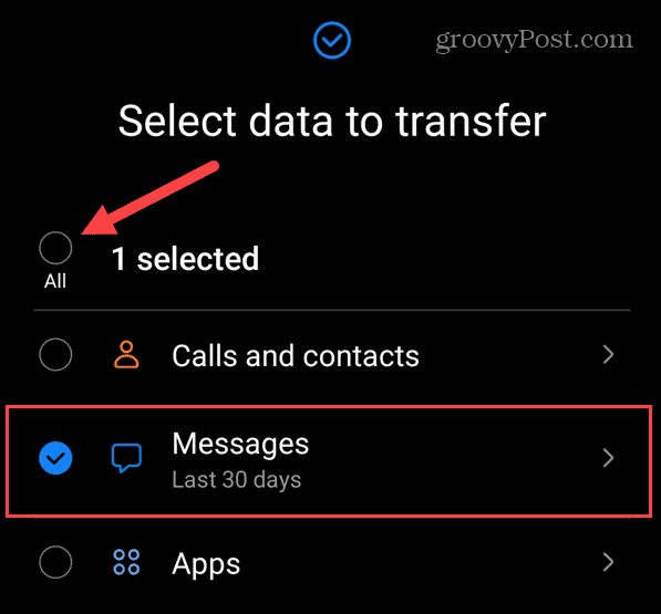 Μεταφορά SMS από Android σε iPhone