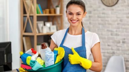 Πώς να κάνετε τον καθαρισμό του σπιτιού εύκολα;