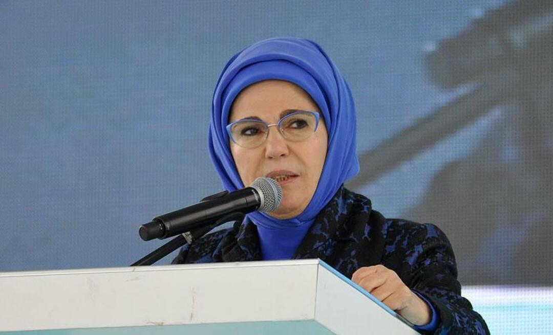 Η Πρώτη Κυρία Ερντογάν κάλεσε για παγκόσμια ειρήνη! «Τα παιδιά μας εξαφανίζονται από τη ζωή»