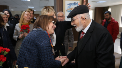 Μια σημαντική επίσκεψη από τη Fatma Şahin στο Γηροκομείο!