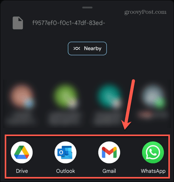 επιλογές εξαγωγής whatsapp