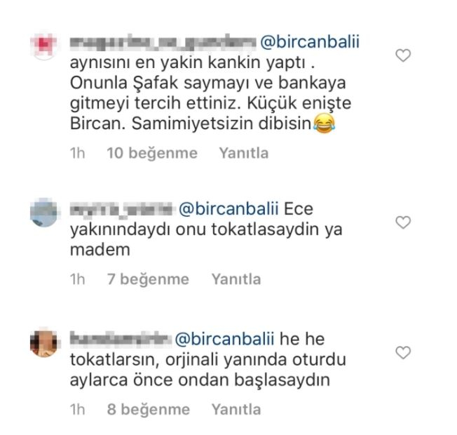 Υπήρξε μια αντίδραση στο σχόλιο του Bircan Bali σχετικά με το "Unfaithful"!