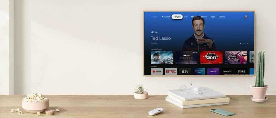 Το Apple TV έρχεται στο Chromecast με το Google TV